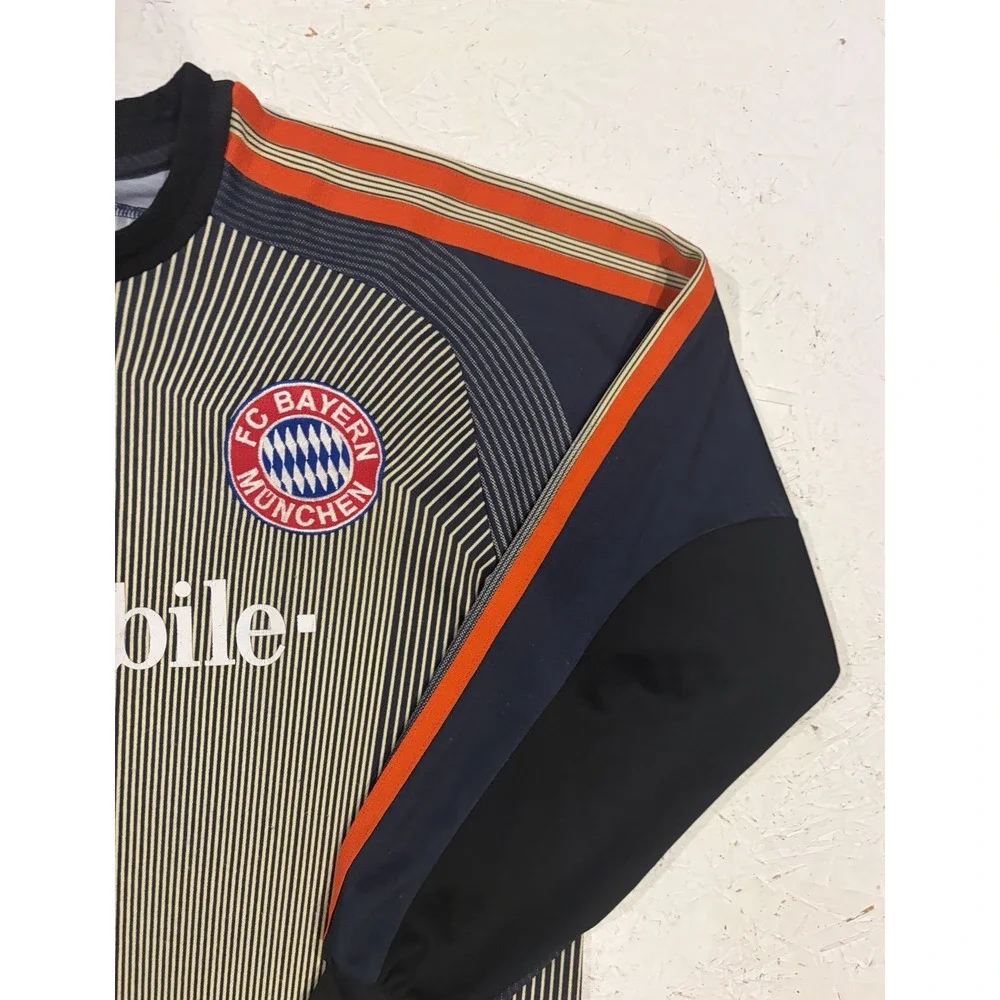 Adidas Bayern Munich 2003-04 Goalkeeper Mens L Oliver Kahn Soccer Jersey Shirt